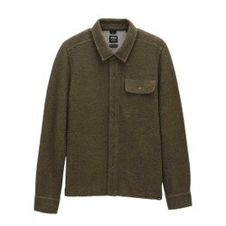Prana IncrediWool Overshirt Men's in Slate Green Heather